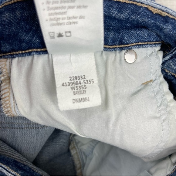 Paige Flora Fringe Straight with Ruffle Hem in Barkley, 26 - Picture 13 of 13